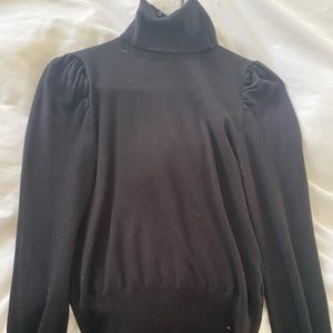 Black turtle neck